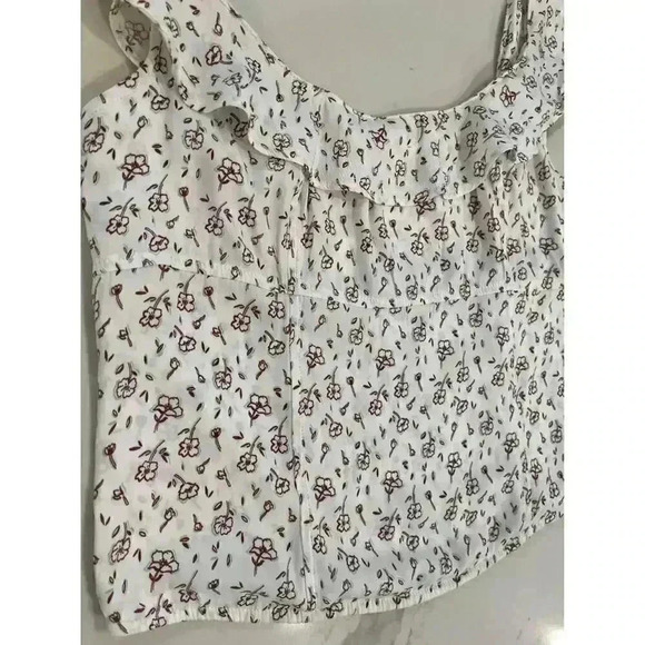 Free People Stay with You Satin Smocked Tank Top Women’s Medium - Picture 3 of 7